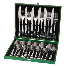 GENERICO - Cuchillería caja dura 30 piezas Arrayan