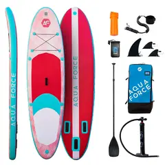 AQUA FORCE - STAND UP PADDLE 10’6” A1 PINK - DOBLE CAPA