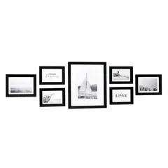 VGO - Set 7 Marcos Madera (4 10X15 - 2 13X18 - 1 24X30) Pfm3007 Unc