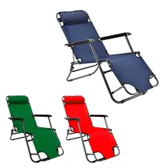 DETODOYMAS - Silla Reposera Plegable Playa Camping Terraza - 2 Posiciones