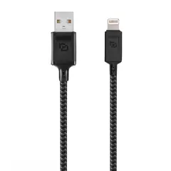 DUSTED - Cable Lightning MFi a USB-A 1.2 Mt Rugged negro