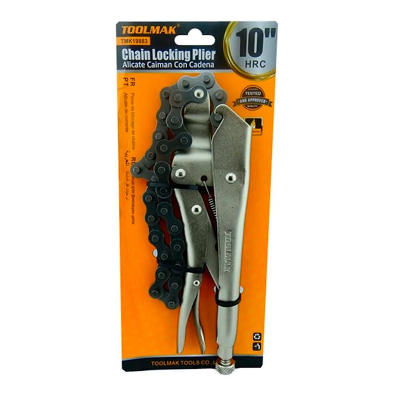 Alicate De Presion Caiman Tipo Cadena 10 Pulgadas Tmk19883