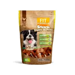 FIT FORMULA - Comida Snack Trutro De Pollo Perro Mascota 400 g