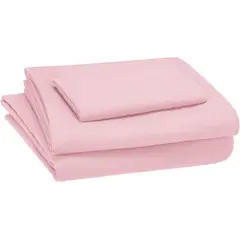 COBABY - SABANAS ROSADAS CUNAS Y CAMAS DE TRANSICIÓN 100% ALGODON 200 HILOS