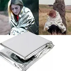 GENERICO - Manta Termica De Emergencia Aluminio Camping 130x210