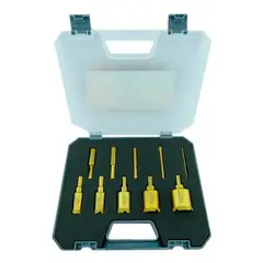 GENERICO - Brocas Copa P/ Ceramica Marmol Vidrio 6-35mm 10 Pcs Tmk19894