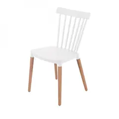 EL BARCO - Silla Windsor Blanca