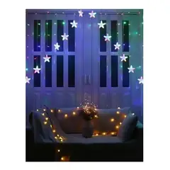 GENERICO - Cortina De Luces Piramide Cascada Luces Guirnalda Navidad