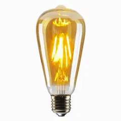 HB LEDS - Ampolleta E-27 LED Edison Filamento 4W - Cálida