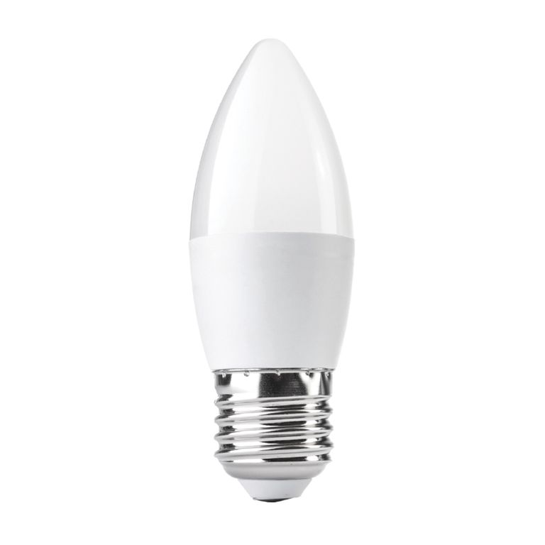 Ampolleta LED Vela E-27 5W - Cálida