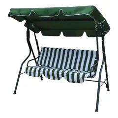 GLOBAL LATIN GROUP - Silla Columpio Para Terraza Al Aire Libre Para 3 Personas