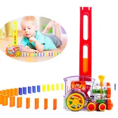 GENERICO - Tren Dominó Didáctico Luces Sonidos Niños