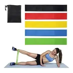 GENERICO - Kit Bandas De Ejercicio Bandas Elasticas De Resistencia