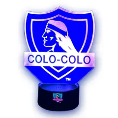 3DILUTION - Lámpara 3d Colo Colo Oficial Base Negra