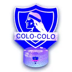 3DILUTION - Lámpara 3d Colo Colo Oficial Base Agrietada