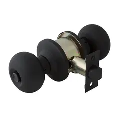 ODIS - Cerradura Cilíndrica 206 Baño - Negro