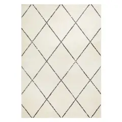 MODA ALFOMBRAS - ALFOMBRA FLORIDA BLANCA 120 X 180