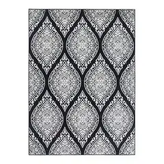 MODA ALFOMBRAS - ALFOMBRA KASHAN KING NEGRA 200 cm * 290 cm