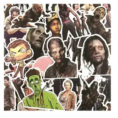 GARSIL - 50 Stickers The Walking Dead - Etiquetas Autoadhesivas