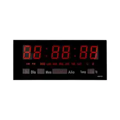 GENERICO - Calendario Led Digital Reloj de Pared