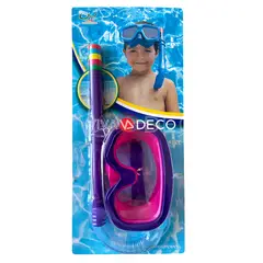 UNIVERSAL - SET SNORKEL PARA NIÑOS MORADO