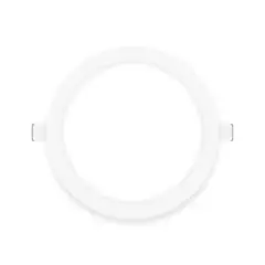 DEMASLED - Foco LED redondo blanco Embutido de 12cm 6W Blanco Cálido