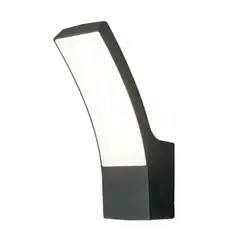 DEMASLED - Aplique Exterior Curvo Led Pared 11w Blanco Neutro 220v Ip65