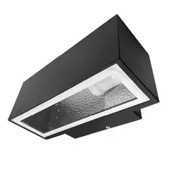 DEMASLED - Foco Aplique Muro Pared Exterior Bidireccional Porta 1 E27