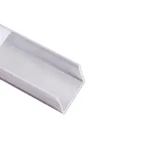 DEMASLED - Perfil Aluminio Difusor Plano Doble Cinta Led 35x35mm