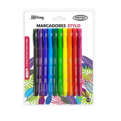 ARTEL - Set 10 Marcadores Stylo Colores