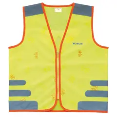 WOWOW - Chaleco Reflectante para Niños (NUTTY) - Amarillo