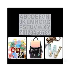 Pasteleria - Molde De Silicona Letras Moldes Silicona Reposteria 36 Cavid