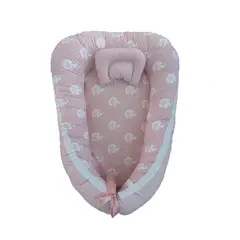 GENERICO - Nido Colecho Palo Rosa Elefante Blanco - Palo Rosa Jaspeado