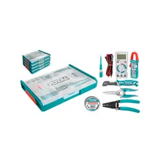 TOTAL TOOLS - Set De Herramientas Eléctricas 7pzas Industrial Total