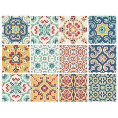 DEKOFIX - Azulejos autoadhesivos transparentes Nairobi