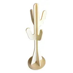 GROWME - Arbol madera CACTUS Perchero mueble Decorativo