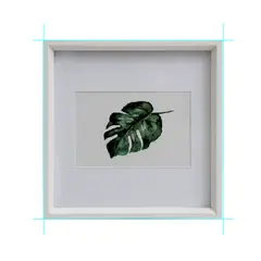 VGO - Marco 20X20 Para Foto 10X15 Md2020Bl Unc