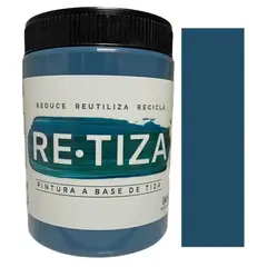 RETIZA - AZUL PETROLEO/OCEANO 1 kilo. Pintura Tizada/Vintage base agua mate