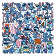 GARSIL - 50 Stickers Lilo Y Stitch  - Etiquetas Autoadhesivas - A2