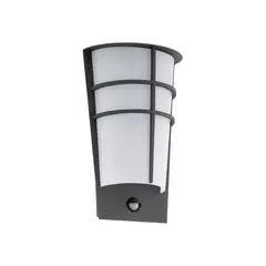 EGLO - Lámpara Apliqué Breganzo Acero Antracita LED incluye IP44 Cod96018