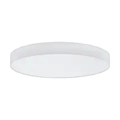 EGLO - Lámpara Techo Romao Acero Blanco DM980 Lc 80W 7800lm DIM Cod97786