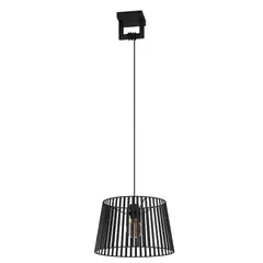 EGLO - Lámpara Colgante de Techo Bogotá Metal Negro E27 1x40W IP20