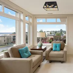 EGLO - Lámpara Techo E27 Tabloncito Oro Negro 39903