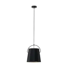 EGLO - Lámpara Colgante Granadillos Acero Negro E27 1X40W Cod39865
