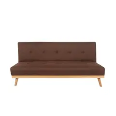 CHANTILLY - Sofa Cama 3 Cuerpos Enok Color Chocolate