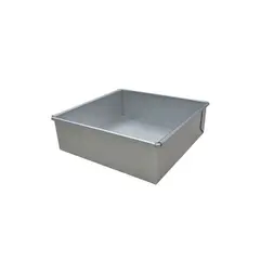 IMAHE - MOLDE ALUMINIO CUADRADO 23 CM BASE DESMONTABLE
