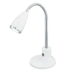 EGLO - Lámpara Escritorio Gu10 Fox Blanco, Cromo 92872