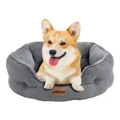 PETPAL - Cama Ultrasuave Antiestres Para Mascota Perros Gatos
