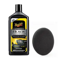 MEGUIARS - Restaurador de Plasticos más Esponja Aplicadora