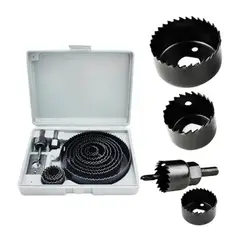 ESHOPANGIE - Set Sierra Copas 16 Piezas Para Madera